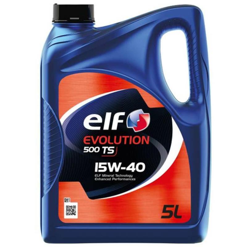 ELF Evolution 500 TS 15w40 5L - mineralny olej silnikowy | Sklep online Galonoleje.pl
