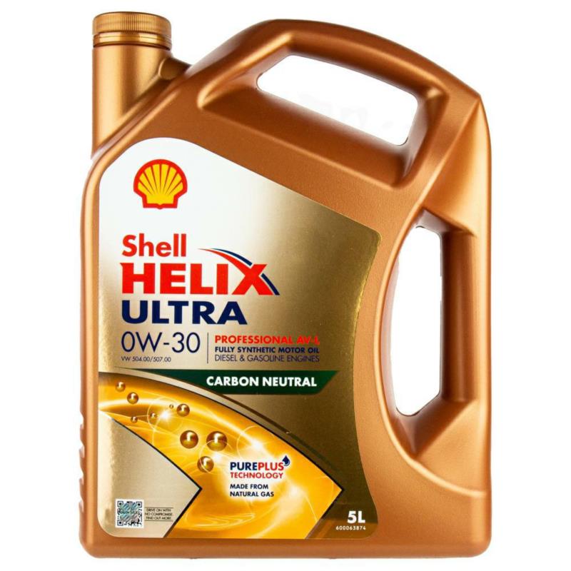 SHELL Ultra Professional AV-L 0W30 5L - syntetyczny olej silnikowy | Sklep online Galonoleje.pl