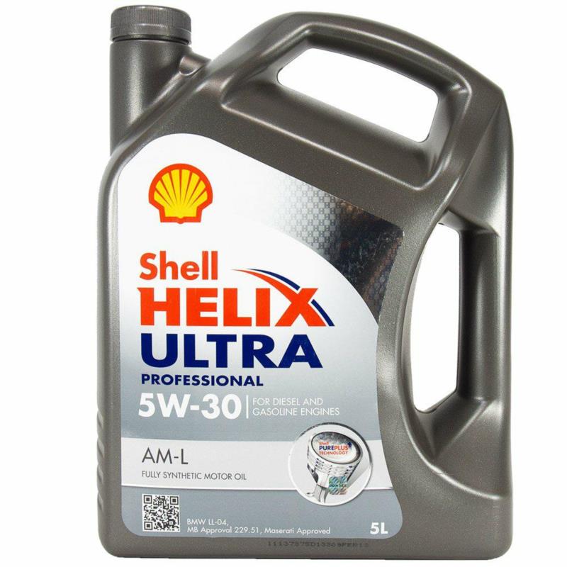 SHELL Ultra Professional AM-L 5W30 5L - syntetyczny olej silnikowy | Sklep online Galonoleje.pl