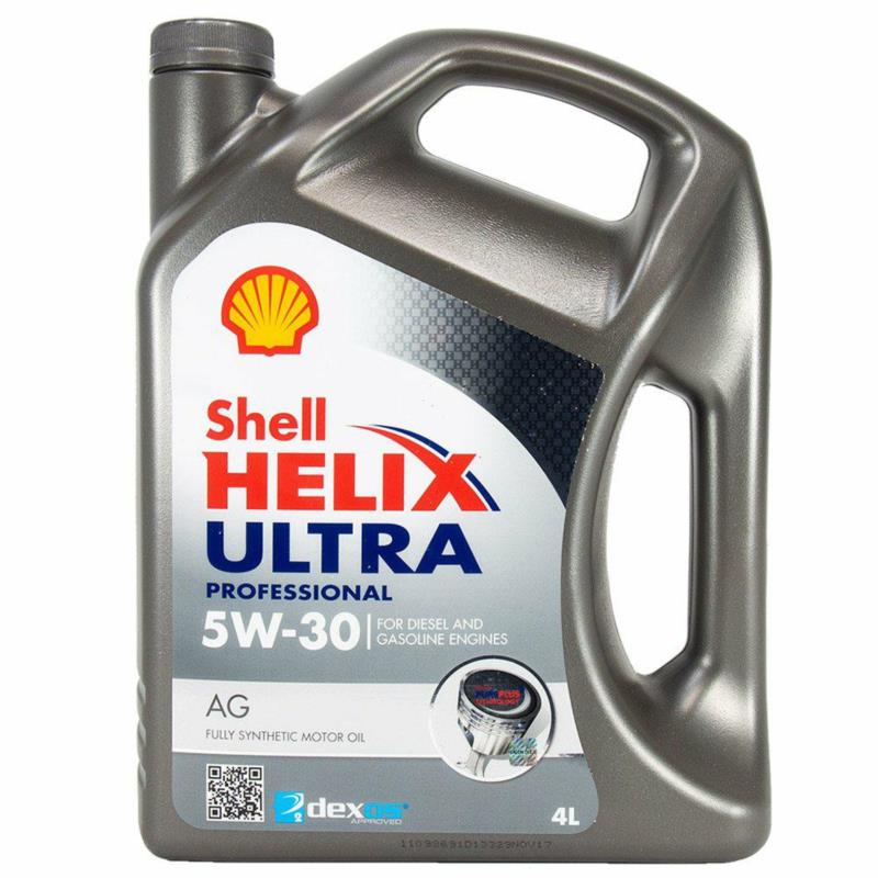 SHELL Ultra Professional AG 5W30 4L - syntetyczny olej silnikowy | Sklep online Galonoleje.pl