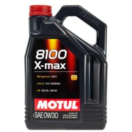 MOTUL 8100 X-Max A3/B4 0w30 4L - syntetyczny olej silnikowy | Sklep online Galonoleje.pl