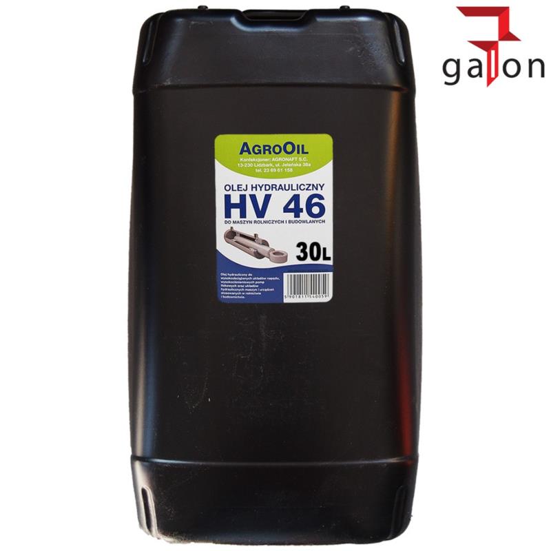 AGROOIL HYDROL L-HV 46 30L - olej hydrauliczny | Sklep online Galonoleje.pl