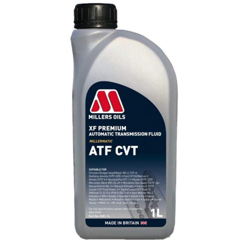 MILLERS XF Premium ATF CVT 1L - olej przekładniowy do skrzyni automatycznej | Sklep online Galonoleje.pl