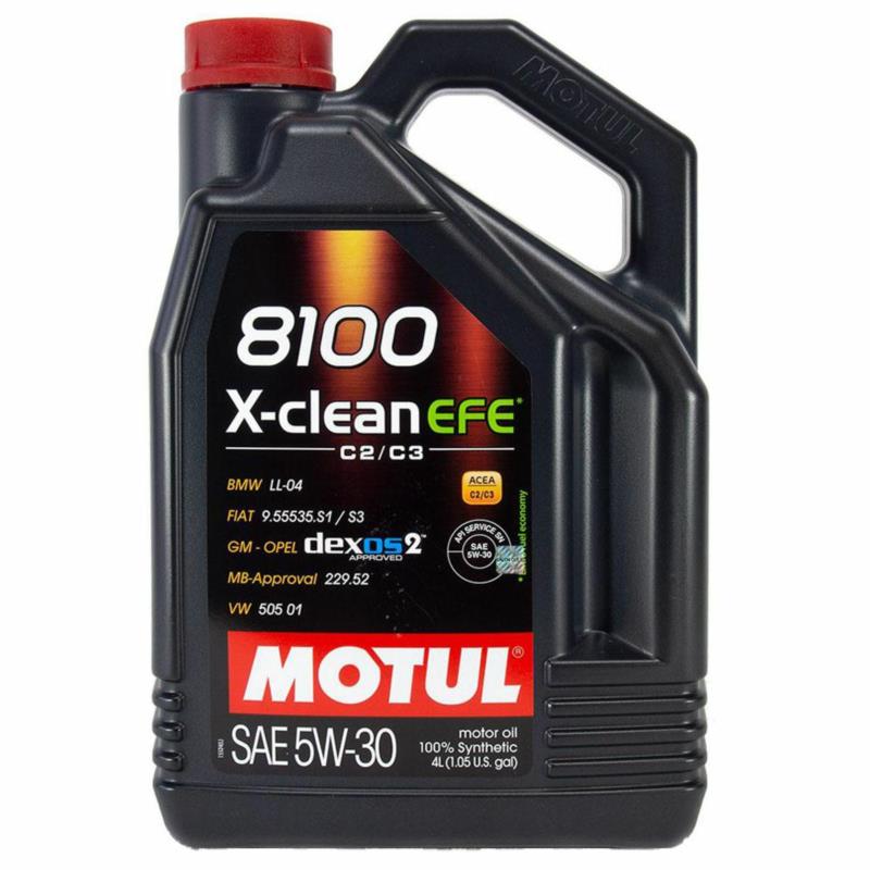 MOTUL 8100 X-Clean Efe C2/C3 5w30 4L - syntetyczny olej silnikowy | Sklep online Galonoleje.pl