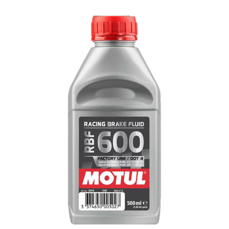 MOTUL Racing Brake Fluid RBF 600 Factory Line Dot4 500ml - płyn hamulcowy wyczynowy | Sklep online Galonoleje.pl