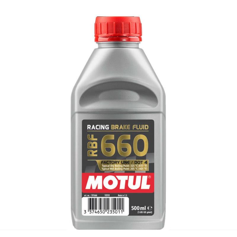 MOTUL Racing Brake Fluid RBF 660 Factory Line Dot4 500ml - płyn hamulcowy wyczynowy | Sklep online Galonoleje.pl