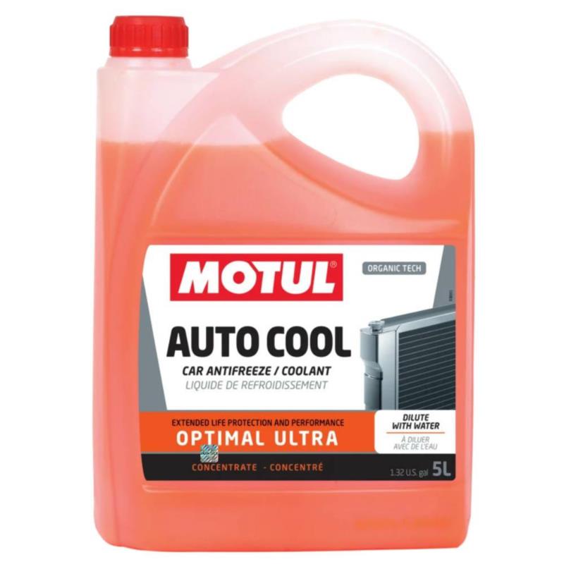 MOTUL Auto Cool Optimal Ultra 5L - czerwony koncentrat płynu do chłodnic G12 | Sklep online Galonoleje.pl
