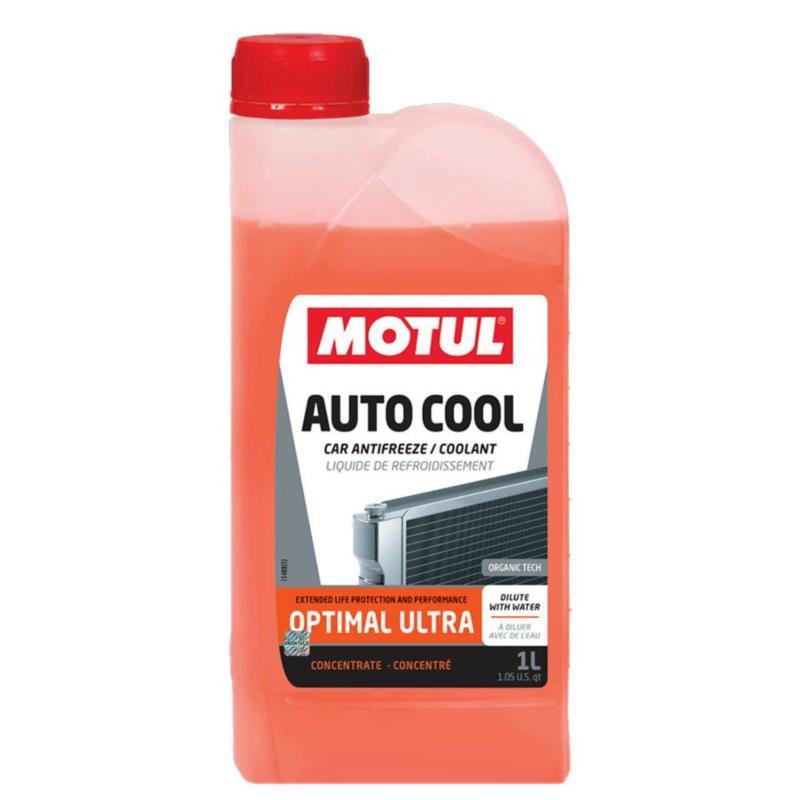 MOTUL Auto Cool Optimal Ultra 1L - czerwony koncentrat płynu do chłodnic G12 | Sklep online Galonoleje.pl