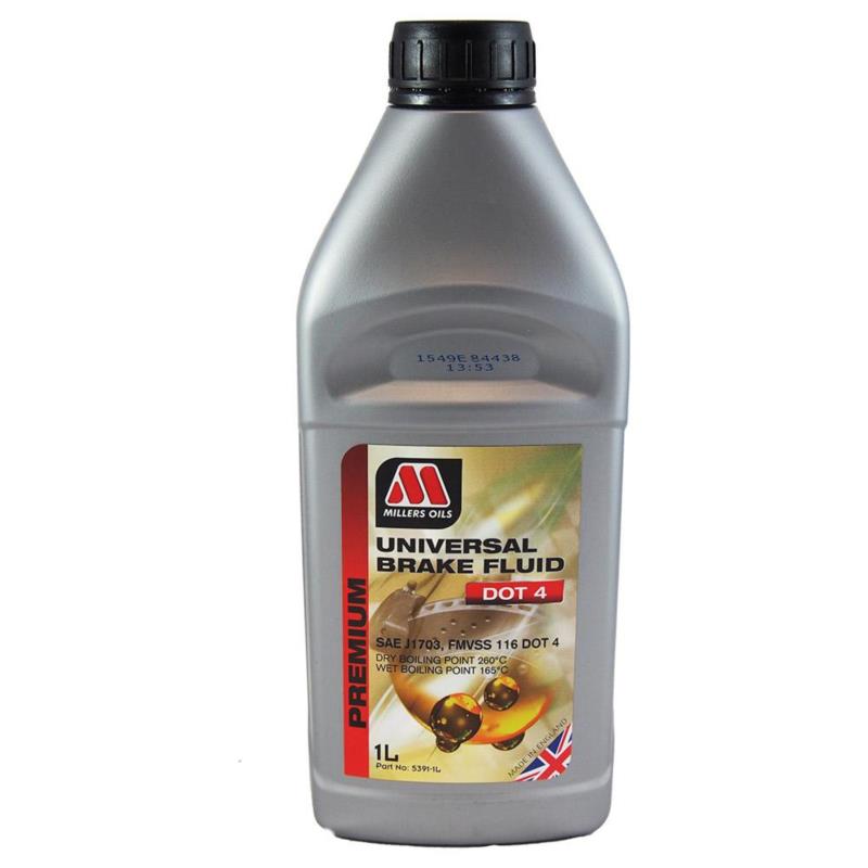 MILLERS OILS Universal Brake Fluid DOT4 1L - płyn hamulcowy | Sklep online Galonoleje.pl