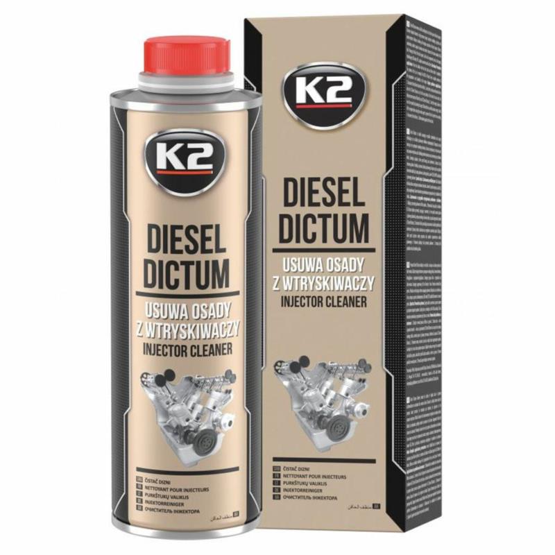 K2 Diesel Dictum 500ml - do czyszczenia wtryskiwaczy diesla | Sklep online Galonoleje.pl