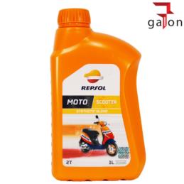 REPSOL Moto Scooter 2T 1L - syntetyczny motocyklowy olej do mieszanki do dwusuwa skuterów | Sklep online Galonoleje.pl