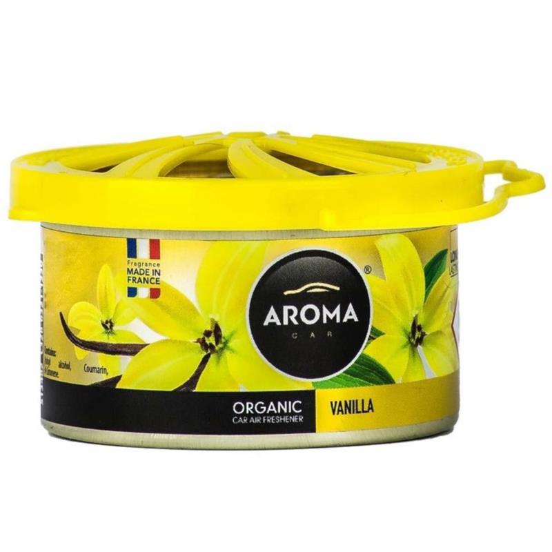 Zapach do samochodu AROMA Organic - Vanilia | Sklep online Galonoleje.pl
