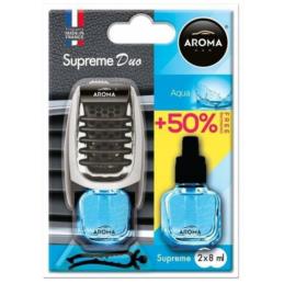 Zapach do samochodu AROMA Supreme Duo - Aqua | Sklep online Galonoleje.pl