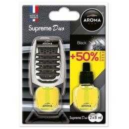 Zapach do samochodu AROMA Supreme Duo - Black | Sklep online Galonoleje.pl