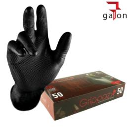 GRIPPAZ RĘKAWICE NITRYLOWE ROBOCZE MOCNE - Czarne XL | Sklep online Galonoleje.pl