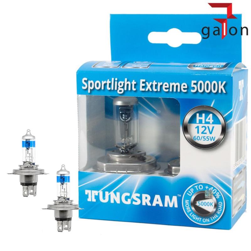 TUNGSRAM SPORTLIGHT EXTREME 5000K H4 60/55W | Sklep online Galonoleje.pl