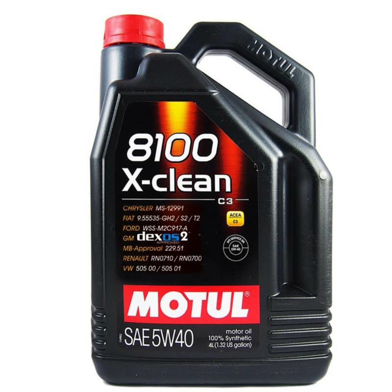 MOTUL 8100 X-Clean C3 5w40 4L - syntetyczny olej silnikowy | Sklep online Galonoleje.pl