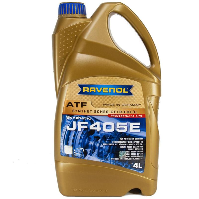 RAVENOL ATF JF405E 4L - olej przekładniowy do skrzyni biegów automatycznej | Sklep online Galonoleje.pl