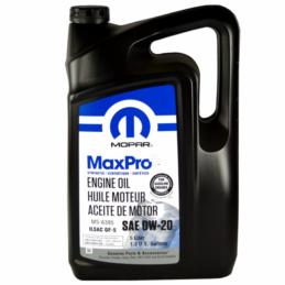MOPAR MaxPro 0W20 5L - olej silnikowy | Sklep online Galonoleje.pl