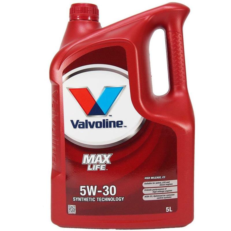 VALVOLINE Maxlife A3/B4 5w30 5L - syntetyczny olej silnikowy | Sklep online Galonoleje.pl