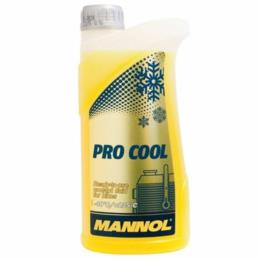 MANNOL Pro Cool 1L -40 - płyn chłodniczy do motocykli żółty | Sklep online Galonoleje.pl