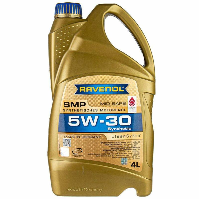 RAVENOL SMP 5W30 CleanSynto 4L - syntetyczny olej silnikowy | Sklep online Galonoleje.pl