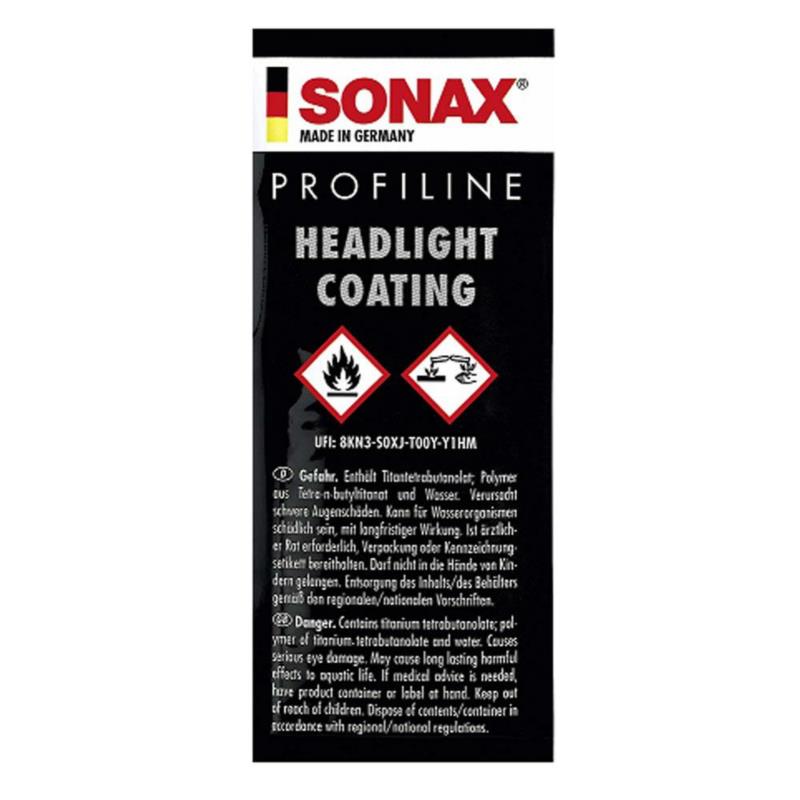 SONAX Profiline Headlight Coating - powłoka do lamp saszetka 5ml | Sklep online Galonoleje.pl