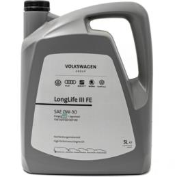 VOLKSWAGEN LongLife III FE 0W30 5L - oryginalny olej silnikowy OEM | Sklep online Galonoleje.pl