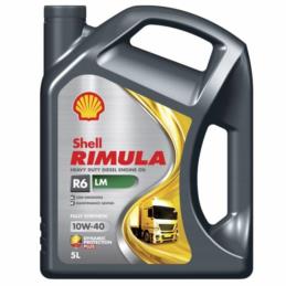 SHELL Rimula R6 LM 10W40 5L - syntetyczny olej silnikowy do samochodów ciężarowych | Sklep online Galonoleje.pl