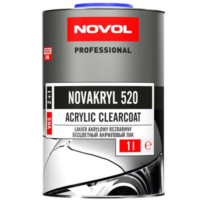 NOVOL NOVAKRYL 520 1L - lakier akrylowy bezbarwny | Sklep online Galonoleje.pl
