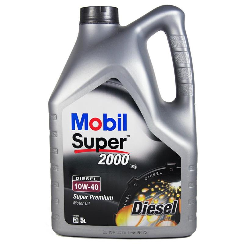 MOBIL Super 2000 X1 Diesel 10W40 5L - półsyntetyczny olej silnikowy | Sklep online Galonoleje.pl