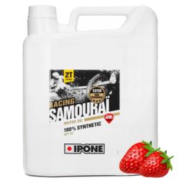 IPONE Samourai Racing 2T 5L Truskawka - motocyklowy olej do mieszanki do dwusuwa | Sklep online Galonoleje.pl