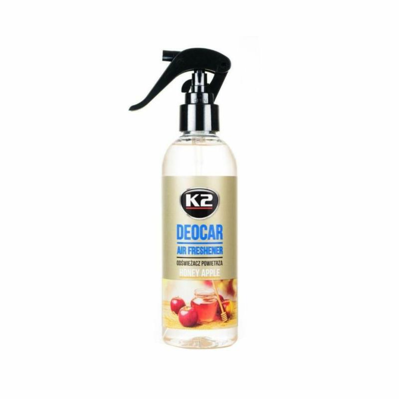 K2 DeoCar Honey Apple 250ml - Profesjonalny odświeżacz powietrza | Sklep online Galonoleje.pl