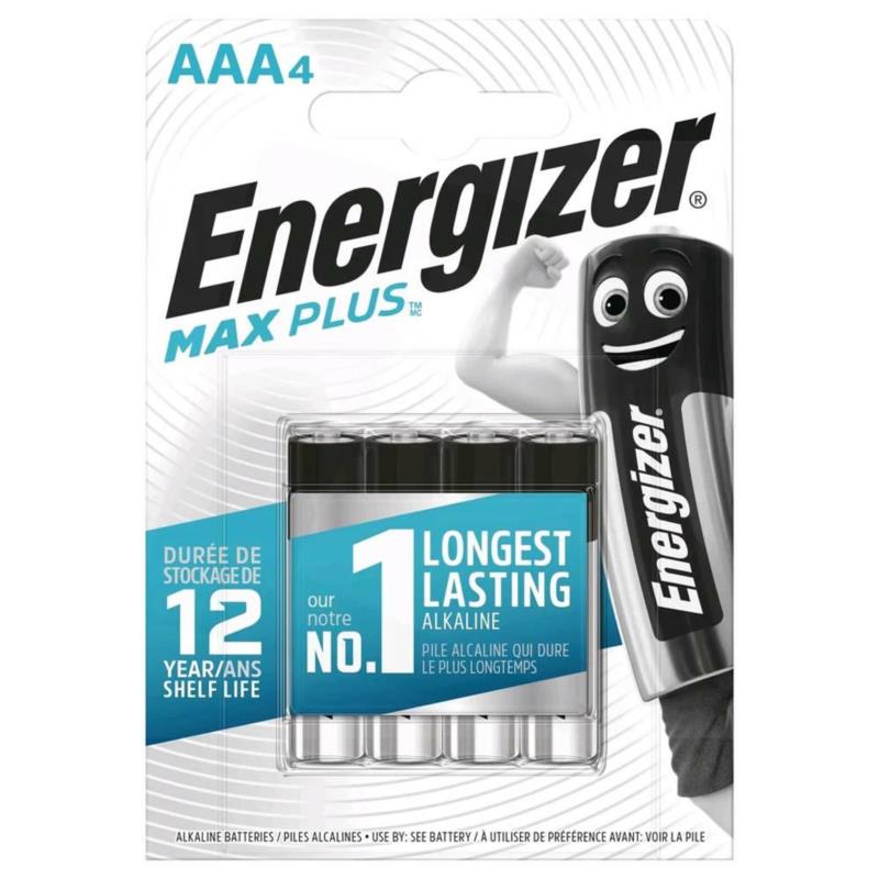 Bateria ENERGIZER Max Plus AAA LR3 4szt. | Sklep online Galonoleje.pl