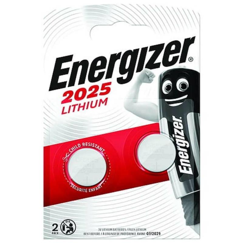Bateria ENERGIZER Lithium CR2025 2szt. | Sklep online Galonoleje.pl