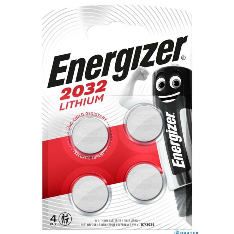 Bateria ENERGIZER Lithium CR2032 4szt. | Sklep online Galonoleje.pl