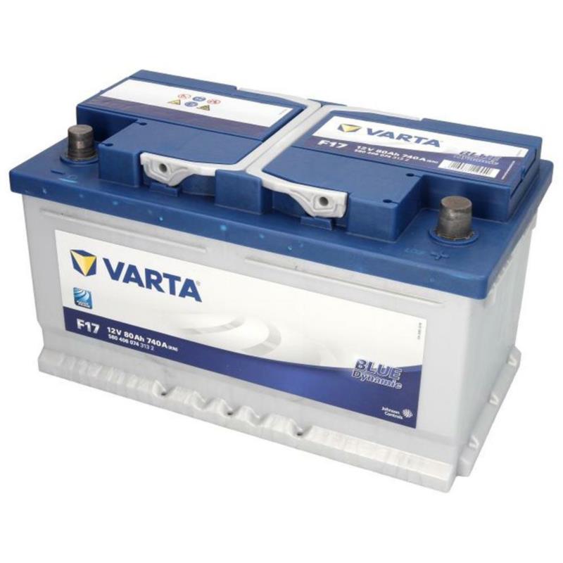 VARTA Akumulator samochodowy 80Ah 740A P+ Blue D 315x175x175 | Sklep online Galonoleje.pl