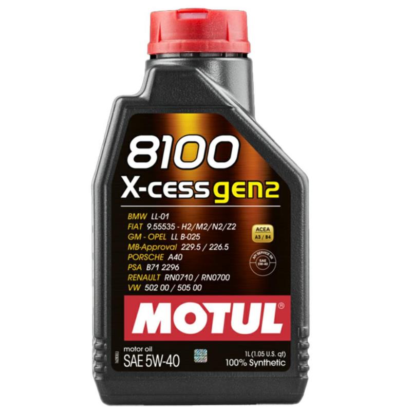 MOTUL 8100 X-Cess A3/B4 5w40 gen2 1L - syntetyczny olej silnikowy | Sklep online Galonoleje.pl