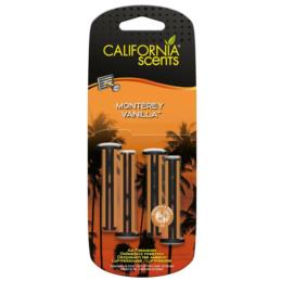 CALIFORNIA SCENTS Sticks Monterey Vanilla - zapach samochodowy w kratkę nawiewu