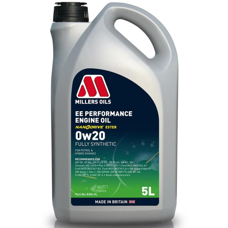 MILLERS OILS EE Performance 0w20 5L - olej silnikowy | Sklep online Galonoleje.pl