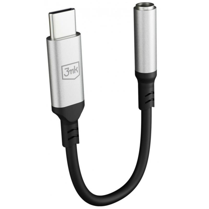 3MK Wired Earphones USB-C - Jack 3,5mm | Sklep online Galonoleje.pl