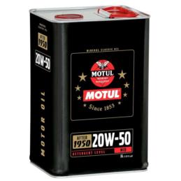 MOTUL Classic Oil 20w50 5L - mineralny olej to aut zabytkowych | Sklep online Galonoleje.pl