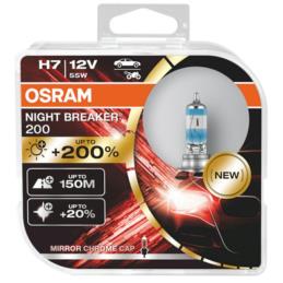 OSRAM Night Breaker 200 H7 - 12V-55W - 2szt. - plastikowe opakowanie - 64210NB200-HCB | Sklep online Galonoleje.pl