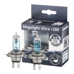 TUNGSRAM Megalight Ultra H4 +200% - 12V-55W - 2szt. | Sklep online Galonoleje.pl