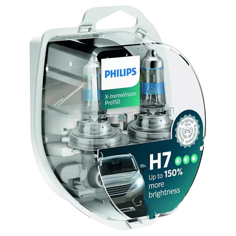 PHILIPS X-tremeVision Pro +150% H7 - 12V-55W - 2szt. - plastikowe opakowanie | Sklep online Galonoleje.pl