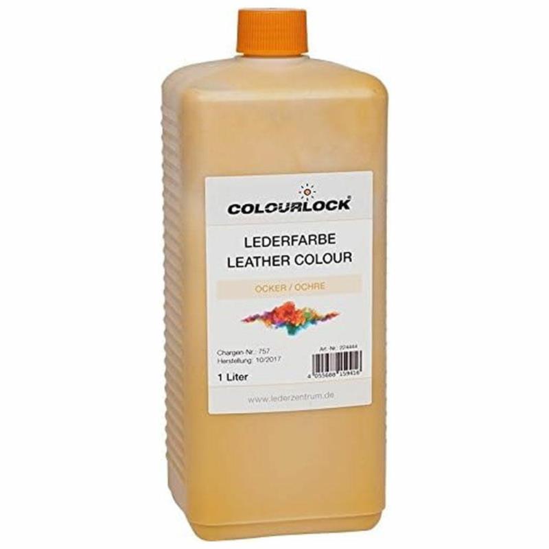 COLOURLOCK Farba do skór pigment 1L - Ocker (koncentrat) | Sklep online Galonoleje.pl