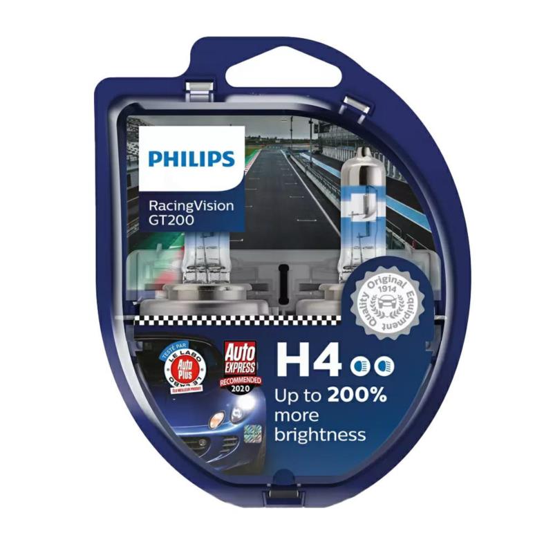 PHILIPS RacingVision H4 GT200 12V-60/55W - 2szt. - plastikowe opakowanie | Sklep online Galonoleje.pl