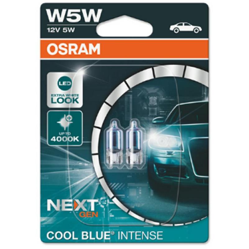 OSRAM Cool Blue Intense Next Gen W5W - 12V-5W - 4000K - 2szt. blister - 2825CBN-02B | Sklep online Galonoleje.pl
