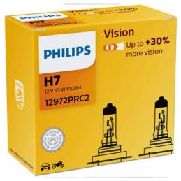 PHILIPS Vision 30% H7 - 12V-55W - 2szt. w kartoniku - 12972PRC2 | Sklep online Galonoleje.pl