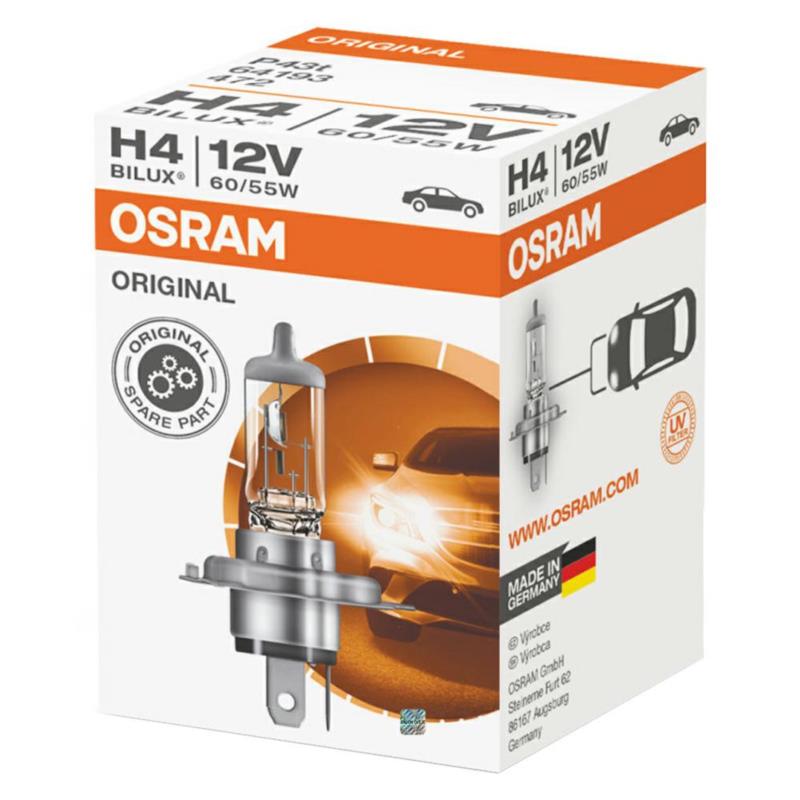 OSRAM Original H4 12V60 55W 1szt. kartonik - 64193 | Sklep online Galonoleje.pl